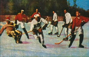 カナダのアイスホッケーチーム、1928年。 作： Unbekannt
