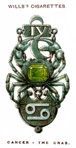 蟹座、蟹、1923 作： Unbekannt