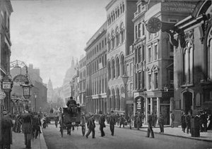 キャノンストリート、西向き、ロンドン市、c1910 1911