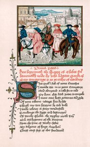 カンタベリーの巡礼者、c1420 19 世紀 作： Unbekannt