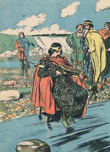 カヌーテ、止まる潮流を命令、c1907 作： Unbekannt