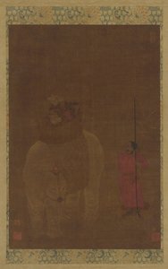 カパリソン象と付添人、明王朝、16 ～ 17 世紀。 作： Unbekannt