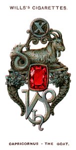 山羊座、山羊、1923 作： Unbekannt