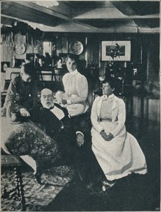 キャプテンBourchier、彼の娘、そして孫娘、c1900、1910 作： Unbekannt