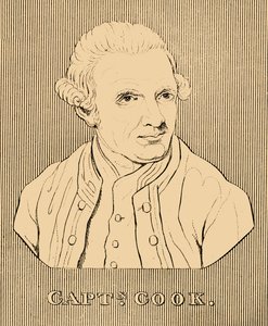 キャプテンクック、1728〜1779年、1830年。 作： Unbekannt