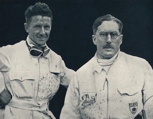 キャプテンGETエイストンとアシスタント、1937 作： Unbekannt