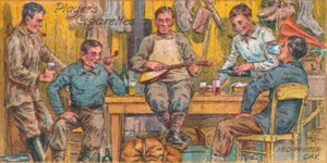1911年、1916年6月21日、真冬の日、メンズクォーターのケープエヴァンスにあるスコット船長チーム 作： Unbekannt