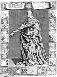 リシュリュー枢機卿、c1637、18世紀 作： Unbekannt