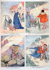 ファウストの伝説の風刺画、1894 作： Unbekannt