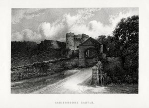 カリスブルック城、ニューポート、ワイト島、1896 作： Unbekannt