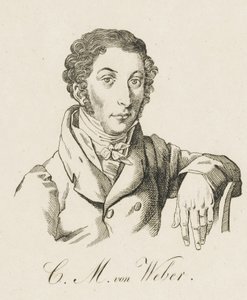 カールマリアフォンウェーバー1786-1826、1821年以降。 作： Unbekannt