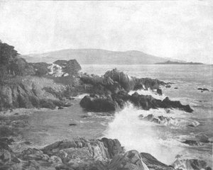 カーメルベイ、カリフォルニア、米国、c1900。 作： Unbekannt