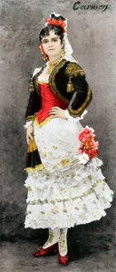 カルメン、1889 作： Unbekannt