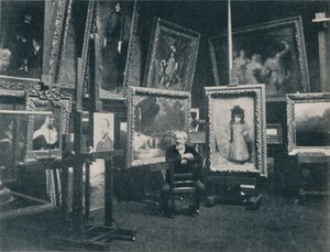 カロルスデュランのスタジオ、c1897