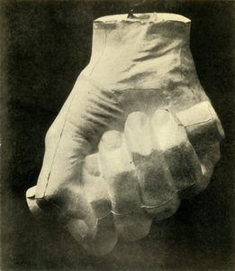 リンカーンの右手のキャスト、1860年、1930年。 作： Unbekannt