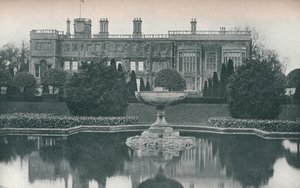 アシュビー城、ノーザンツ：サウスサイド、噴水あり、c1915 作： Unbekannt