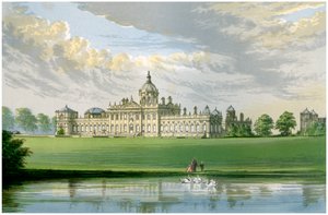 キャッスルハワード、ヨークシャー、カーライル伯爵の家、c1880 作： Unbekannt