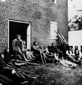 南北戦争の犠牲者、1861-1865 作： Unbekannt