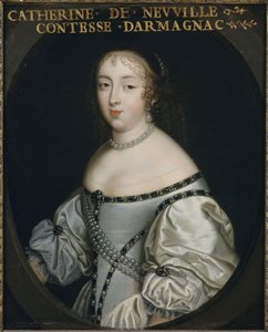 カトリーヌ・ド・ヌフヴィル・ド・ヴィルロワ、アルマニャック伯爵夫人 1639-1707 年、1665 年頃。