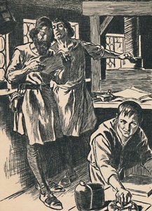 Caxtonは彼の印刷所、c1907で 作： Unbekannt