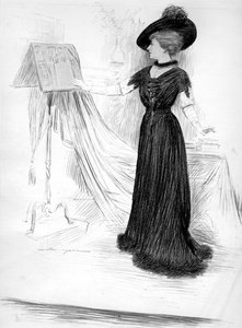 セシルソレル、フランスの女優、1909年 作： Unbekannt