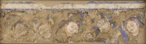 洞窟 224 の天体図、4 ～ 6 世紀。 作： Unbekannt