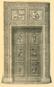 セントラルドア、サウスケンジントン博物館、1860年代、1881年。 作： Unbekannt