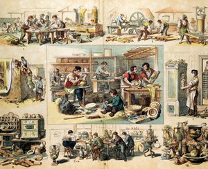 セラミックス産業、c1870 作： Unbekannt