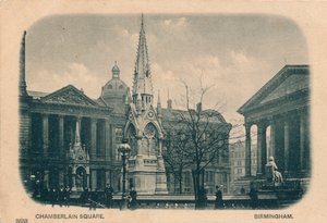 チェンバレンスクエア、バーミンガム、c1905 作： Unbekannt