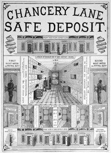 チャンスリーレーンセーフデポジット施設、1893 作： Unbekannt