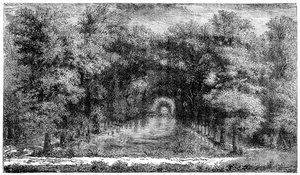 シャンティリーパーク、パリ、フランス、1885 作： Unbekannt
