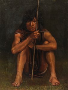 ショーティ インディアン、カリフォルニア州。 1890-1892。 作： Unbekannt