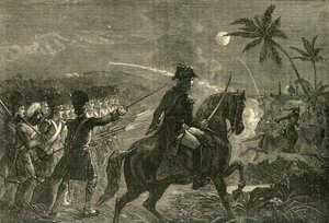 セリンガパタム、1799年、1890年のハイランダーの担当。 作： Unbekannt