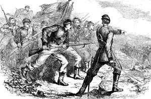 コリントス連邦、アメリカ南北戦争、1880年 作： Unbekannt