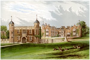 チャールコートパーク、ウォリックシャー、ルーシー家の家、c1880 作： Unbekannt