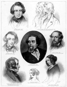 チャールズディケンズ1812-1870、イギリスの小説家、1892年 作： Unbekannt