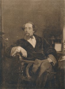チャールズディケンズ、1859年。 作： Unbekannt