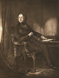 チャールズディケンズ、イギリスの小説家およびジャーナリスト、c1836 作： Unbekannt