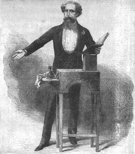 チャールズディケンズは、1870年3月15日、セントジェームスホールで最後に読みました。 作： Unbekannt