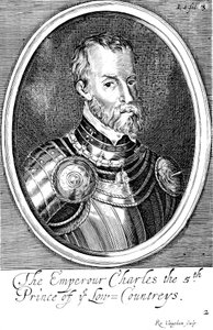 1519年から17世紀にかけてのスペイン王チャールズ5世と神聖ローマ皇帝 作： Unbekannt