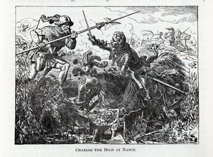 チャールズ・ザ・ボールド、ナンシー、1882 作： Unbekannt