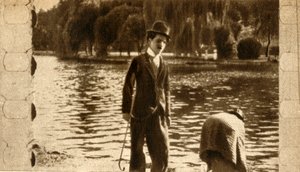 チャーリーチャップリン、1914年、1933年。 作： Unbekannt