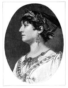 シャーロットウォルター、19世紀のオーストリアの女優、1900年 作： Unbekannt
