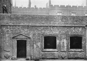 チャーターハウス。回廊通りの外観、1925年 作： Unbekannt