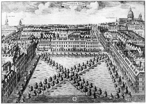 チャーターハウススクエア、ロンドン、18世紀1907 作： Unbekannt