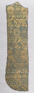 現実的な動物とのChasubleの断片、c。 1420年。 作： Unbekannt