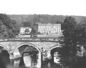 チャッツワースハウス、ダービーシャー、1894年。 作： Unbekannt