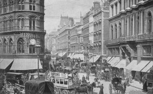 マンションハウス、ロンドン市、c1900 1901からの安いサイド 作： Unbekannt