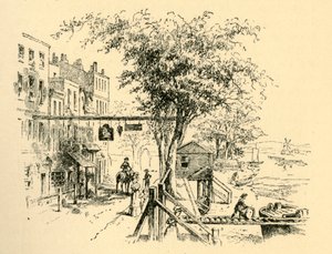 当時のチェルシーは1907年に川沿いの村でした。 作： Unbekannt