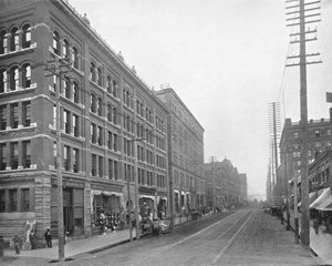 Cherry Street、シアトル、ワシントン、米国、c1900。 作： Unbekannt